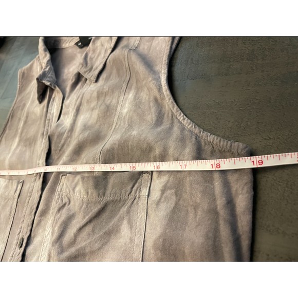 Rock & Republic Sleeveless Tie Dye Button Up/Down-Sz M - Picture 6 of 9